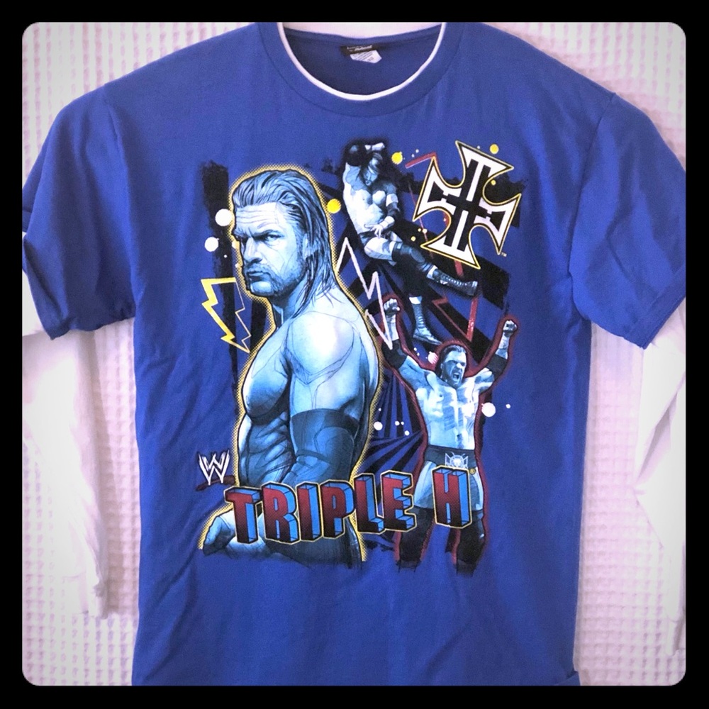WWE Triple H Long Sleeve T-Shirt Youth XL